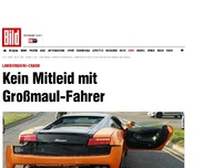 Bild zum Artikel: Lambo-Crash - Kein Mitleid mit Großmaul-Fahrer