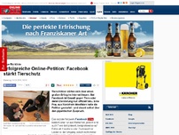 Bild zum Artikel: Neue Richtlinie - Erfolgreiche Online-Petition: Facebook stärkt Tierschutz