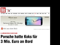 Bild zum Artikel: Rauschender Verkehr - Porsche hatte Koks für 3 Mio. Euro an Bord