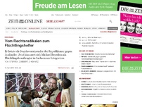 Bild zum Artikel: Flüchtlinge: 
  Vom Rechtsradikalen zum Flüchtlingshelfer