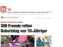 Bild zum Artikel: Keiner wollte kommen - Riesige Geburtstags- Party dank Facebook