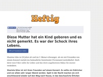 Bild zum Artikel: Diese Mutter hat ein Kind geboren und es nicht gemerkt. Es war der Schock ihres Lebens.