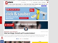 Bild zum Artikel: Micky Beisenherz: 'Sorry, ich bin privat hier': Brief an Klopp: Scheiß auf Freunde bleiben!