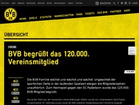 Bild zum Artikel: BVB begrüßt das 120.000. Vereinsmitglied