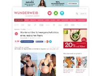 Bild zum Artikel: Was steckt hinter diesem Babybauch-Bild?