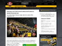 Bild zum Artikel: Dynamo lädt 300 Flüchtlinge zum Heimspiel gegen Duisburg ein