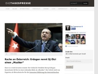 Bild zum Artikel: Rache an Österreich: Erdogan nennt DJ Ötzi einen „Musiker“