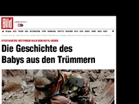 Bild zum Artikel: Nach Nepal-Beben - Die Geschichte des Babys aus den Trümmern