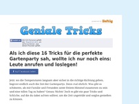 Bild zum Artikel: Als ich diese 16 Tricks für die perfekte Gartenparty sah, wollte ich nur noch eins: Leute...