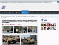 Bild zum Artikel: Heimlich, still und leise: USA schaffen weitere Kampfpanzer nach Deutschland!
