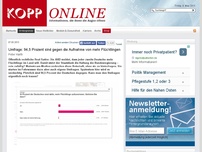 Bild zum Artikel: Umfrage: 94,5 Prozent sind gegen die Aufnahme von mehr Flüchtlingen (Deutschland)