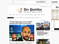 Bild zum Artikel: 'Ich hatte Angst, dass er ein Tor schießt' - Guardiola erklärt Müller-Auswechslung