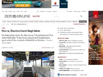 Bild zum Artikel: Streik: 
  Hurra, Deutschland liegt lahm