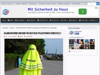 Bild zum Artikel: Islamkonforme Uniform für deutsche Polizistinnen vorgestellt