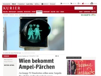 Bild zum Artikel: Wien bekommt Ampel-Pärchen
