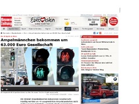 Bild zum Artikel: Ampelmännchen bekommen um 63.000 Euro Gesellschaft