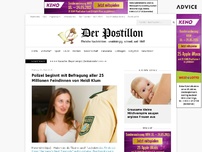 Bild zum Artikel: Polizei beginnt mit Befragung aller 25 Millionen Feindinnen von Heidi Klum