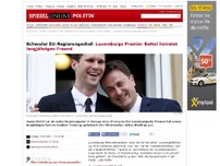 Bild zum Artikel: Schwuler EU-Regierungschef: Luxemburgs Premier Bettel heiratet langjährigen Freund