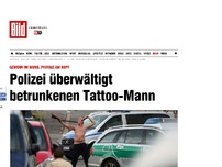 Bild zum Artikel: Alarm in Schiffweiler - Polizei überwältigt Pistolenmann