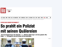 Bild zum Artikel: Schwere Vorwürfe - Flüchtlinge von Polizist misshandelt?