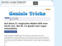 Bild zum Artikel: Auf diese 21 magischen Böden fällt man leicht rein. Bei Nr. 12 glaubt man sogar reinzufallen.