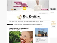 Bild zum Artikel: Kinderschokolade ab sofort auch für Erwachsene zugelassen