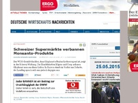 Bild zum Artikel: Schweizer Supermärkte verbannen Monsanto-Produkte
