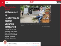 Bild zum Artikel: Willkommen in Deutschlands erstem veganen Biergarten