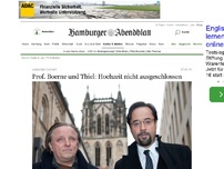 Bild zum Artikel: Münster-Tatort: Prof. Boerne und Thiel: Hochzeit nicht ausgeschlossen