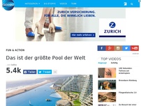 Bild zum Artikel: Das ist der größte Pool der Welt