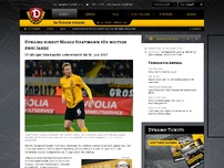 Bild zum Artikel: Dynamo bindet Marco Hartmann für weitere zwei Jahre