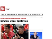 Bild zum Artikel: Schweini feuert Ana an - Bayern-Star ist jetzt Spielerfrau