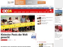Bild zum Artikel: Wettbewerb sucht kleinsten Penis der Welt