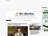 Bild zum Artikel: Italienischer Mafia-Boss erstaunt, dass man einfach so zurücktreten kann