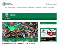 Bild zum Artikel: Weltmeister Deutschland führt FIFA-Weltrangliste weiter an