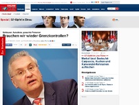 Bild zum Artikel: Schleuser, Autodiebe, gesuchte Personen - G7-Wirbel zeigt, wie viele Kriminelle einreisen: Brauchen wir wieder Grenzkontrollen?