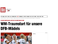 Bild zum Artikel: 10:0 gegen die Elfenbeinküste - WM-Traumstart für unsere Mädels