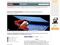 Bild zum Artikel: Internet in Deutschland: Sie haben die Zukunft verbockt