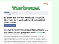 Bild zum Artikel: Es sieht aus wie ein normales Geschäft, aber was dort verkauft wird, schockiert alle Kunden.