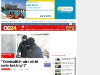 Bild zum Artikel: »Kriminalität wird nicht mehr bekämpft«