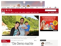 Bild zum Artikel: 'Die  Demo machte  mich traurig'