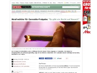 Bild zum Artikel: Strafrechtler für Cannabis-Freigabe: 'Es gibt ein Recht auf Rausch'