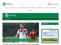 Bild zum Artikel: Götze ist der prägende Spieler der Saison