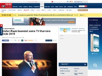 Bild zum Artikel: Bekanntgabe von ProSieben - Stefan Raab beendet seine TV-Karriere