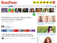 Bild zum Artikel: Schaffst Du es durch diesen Post, ohne Dich alt zu fühlen?