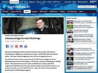 Bild zum Artikel: Aktion des Erzbistums Köln: Glockenschläge für tote Flüchtlinge