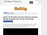 Bild zum Artikel: Jonas ist 24 Jahre alt und wird von seinem Handy umgebracht. Schau nicht weg!