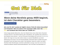 Bild zum Artikel: Wenn deine Herzlinie genau HIER beginnt, ist dein Charakter ganz besonders.