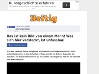 Bild zum Artikel: Das ist kein Bild von einem Mann! Was sich hier versteckt, ist unfassbar.