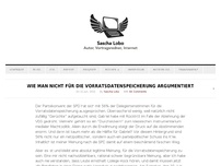 Bild zum Artikel: Wie man nicht für die Vorratsdatenspeicherung argumentiert